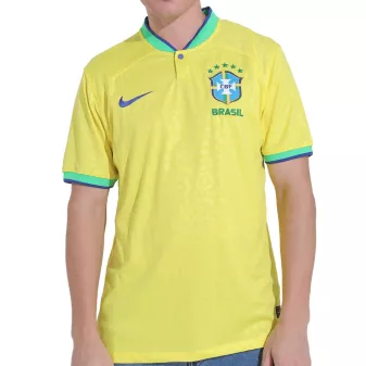 Brazil Home Soccer Jersey 2022 - gogoalshop