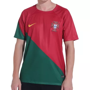 Replica Portugal Home Jersey 2022 By Nike - gogoalshop