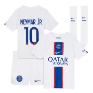 NEYMAR JR #10 PSG Third Away Kids Jerseys Full Kit 2022/23 - gogoalshop