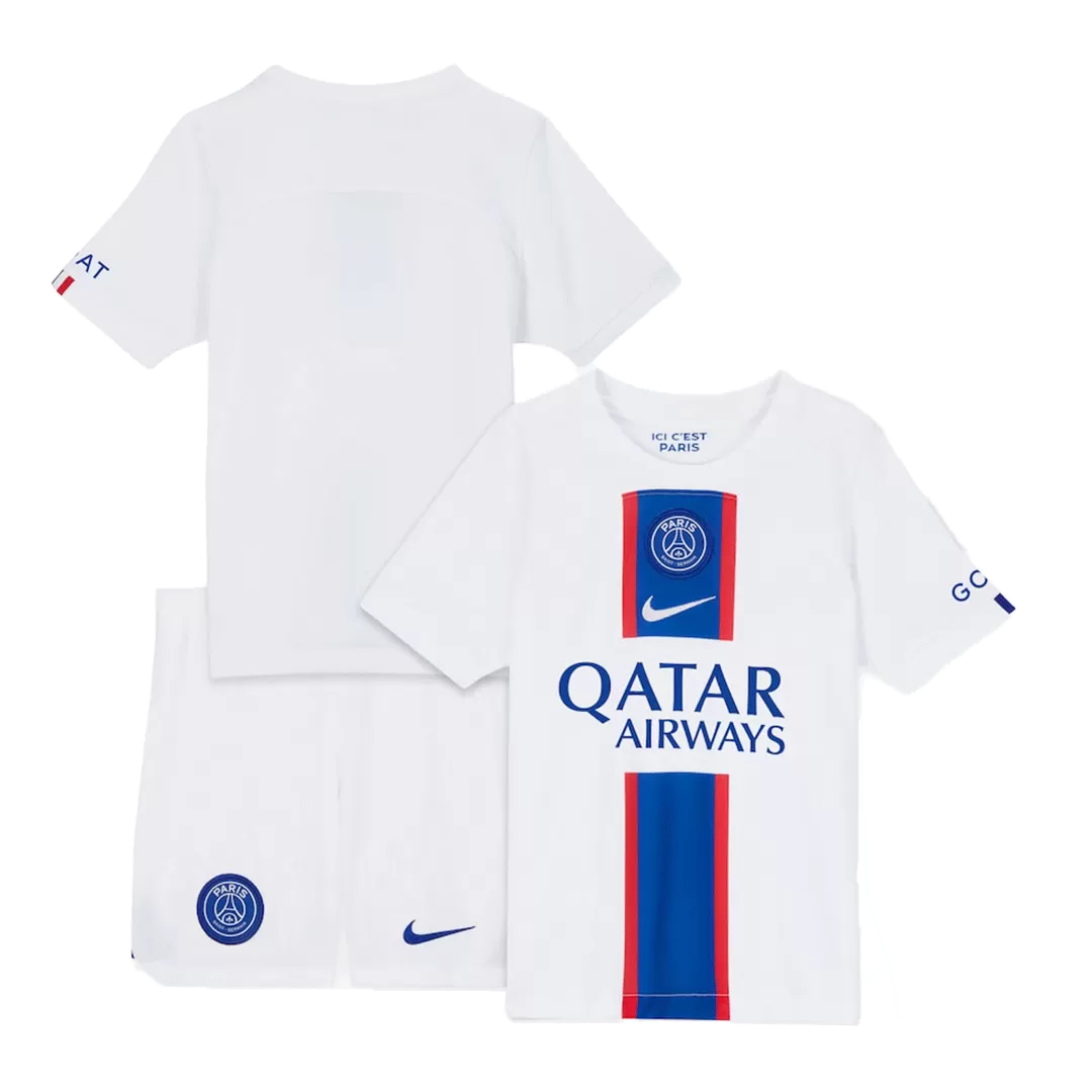 MBAPPÉ 7 PSG Third Away Kids Jerseys Kit 2022/23