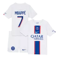 MBAPPÉ #7 PSG Third Away Kids Jerseys Kit 2022/23 - gogoalshop
