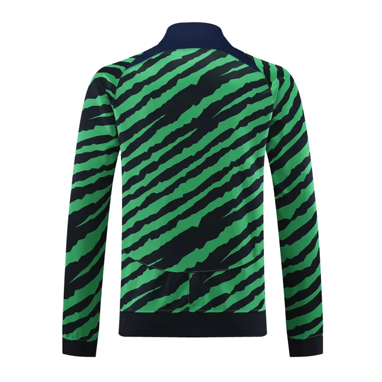 Brazil Jacket Tracksuit 2022 Green&Black - gogoalshop