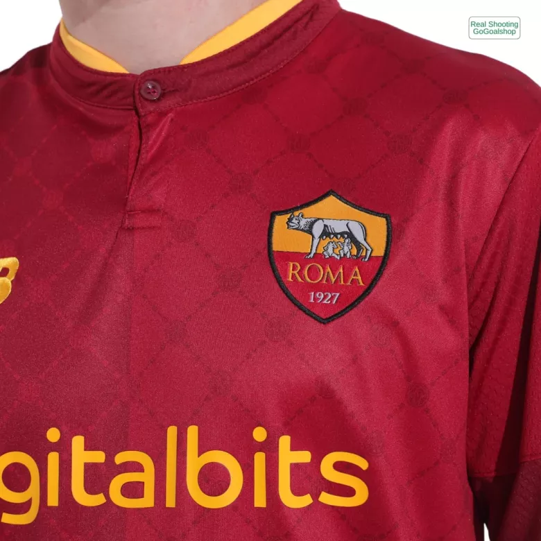 Roma Home Soccer Jersey 2022/23 - gogoalshop