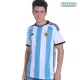 Messi #10 Argentina Home Jersey Shirt World Cup 2022 - gogoalshop