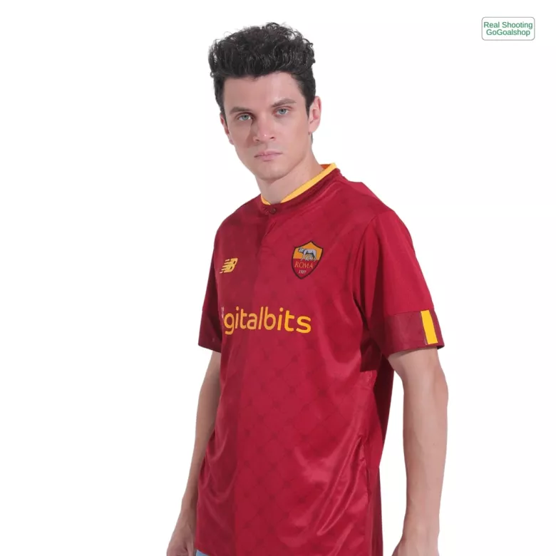 Roma Home Soccer Jersey 2022/23 - gogoalshop