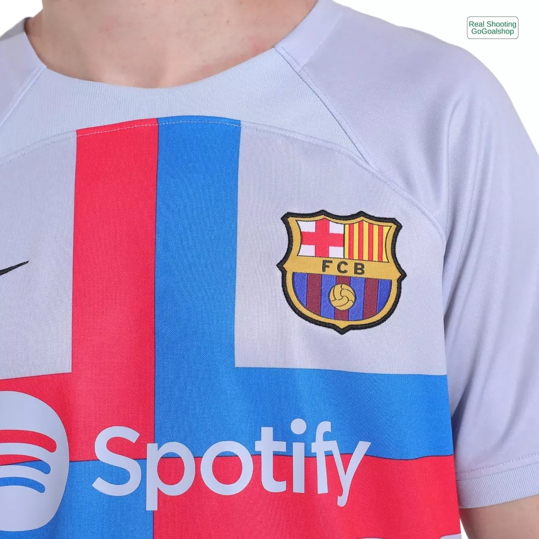 Replica Barcelona Third Away Jersey 2022/23 By Nike - gogoalshop