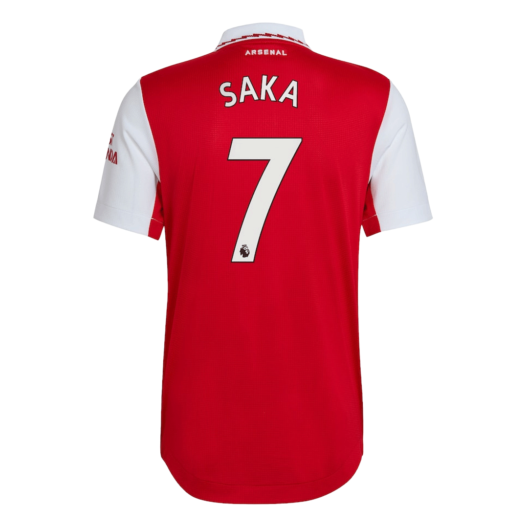 SAKA 7 Arsenal Home Authentic Jersey 2022/23