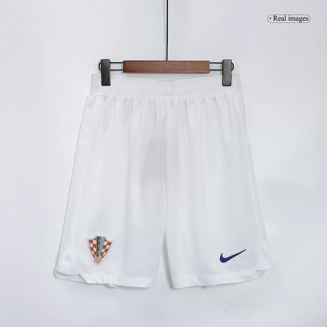 Croatia Home Soccer Shorts 2022 - gogoalshop