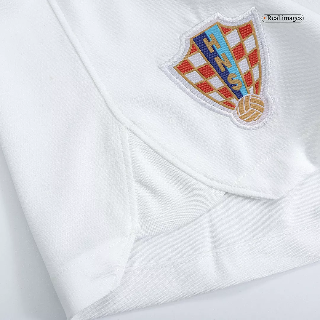 Croatia Home Soccer Shorts 2022 - gogoalshop