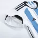 New MAC ALLISTER #20 Argentina Three Stars Home World Cup 2022 Champion Authentic Jersey - gogoalshop