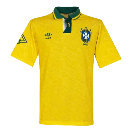 Vintage Soccer Jersey Brazil Home - gogoalshop