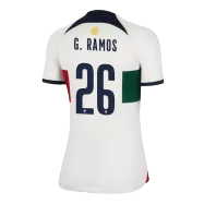 G.RAMOS #26 Portugal Away Jersey World Cup 2022 Women - gogoalshop