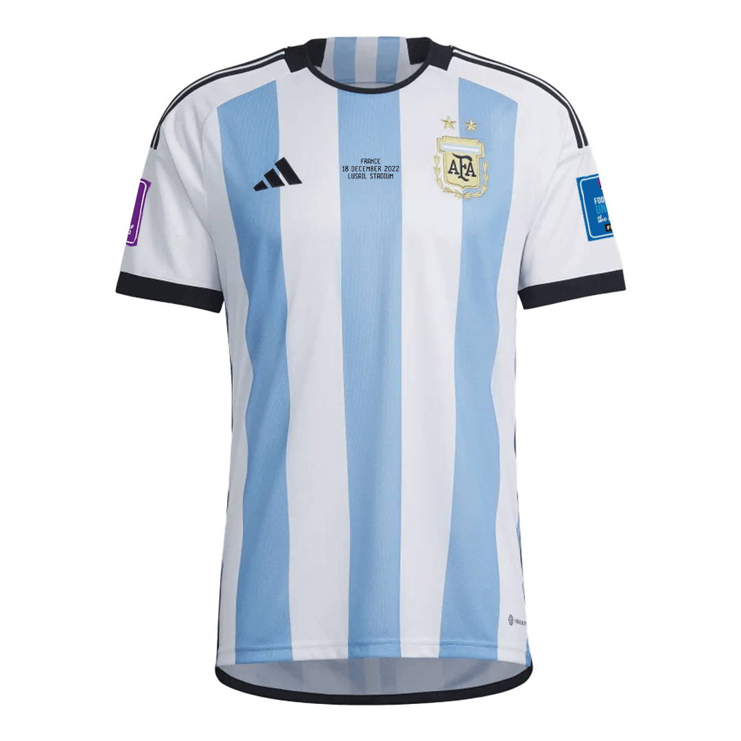 Argentina Home Jersey World Cup 2022 - Final Edition
