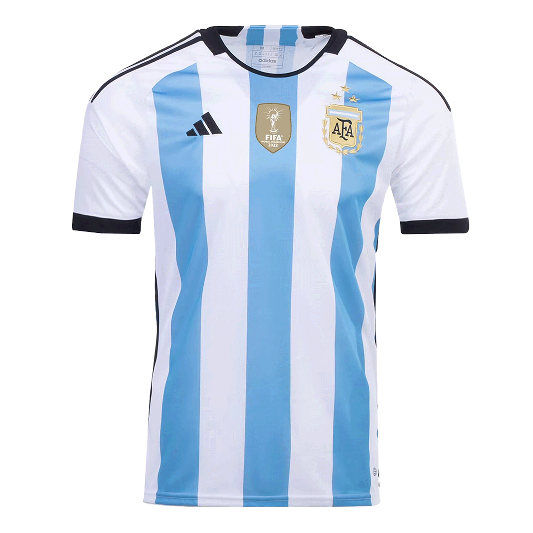Champions Argentina 3 Stars Home Jersey 2022