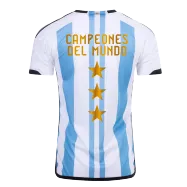 Champions Argentina 3 Stars Home Jersey 2022 - gogoalshop