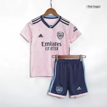 Arsenal Third Away Kit 2022/23 By Adidas Kids - gogoalshop