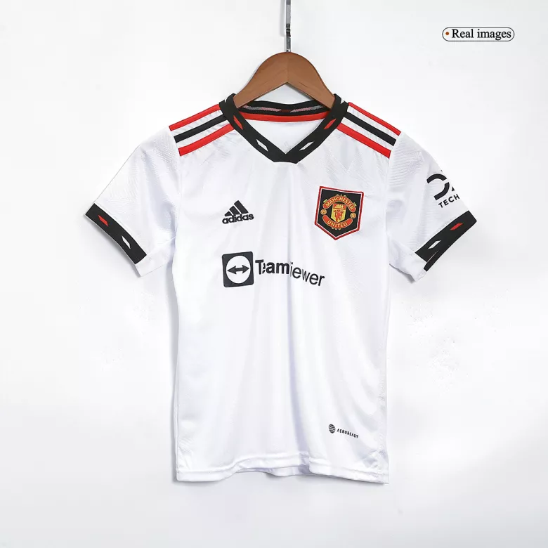 Manchester United Away Kids Soccer Jerseys Kit 2022/23 - gogoalshop