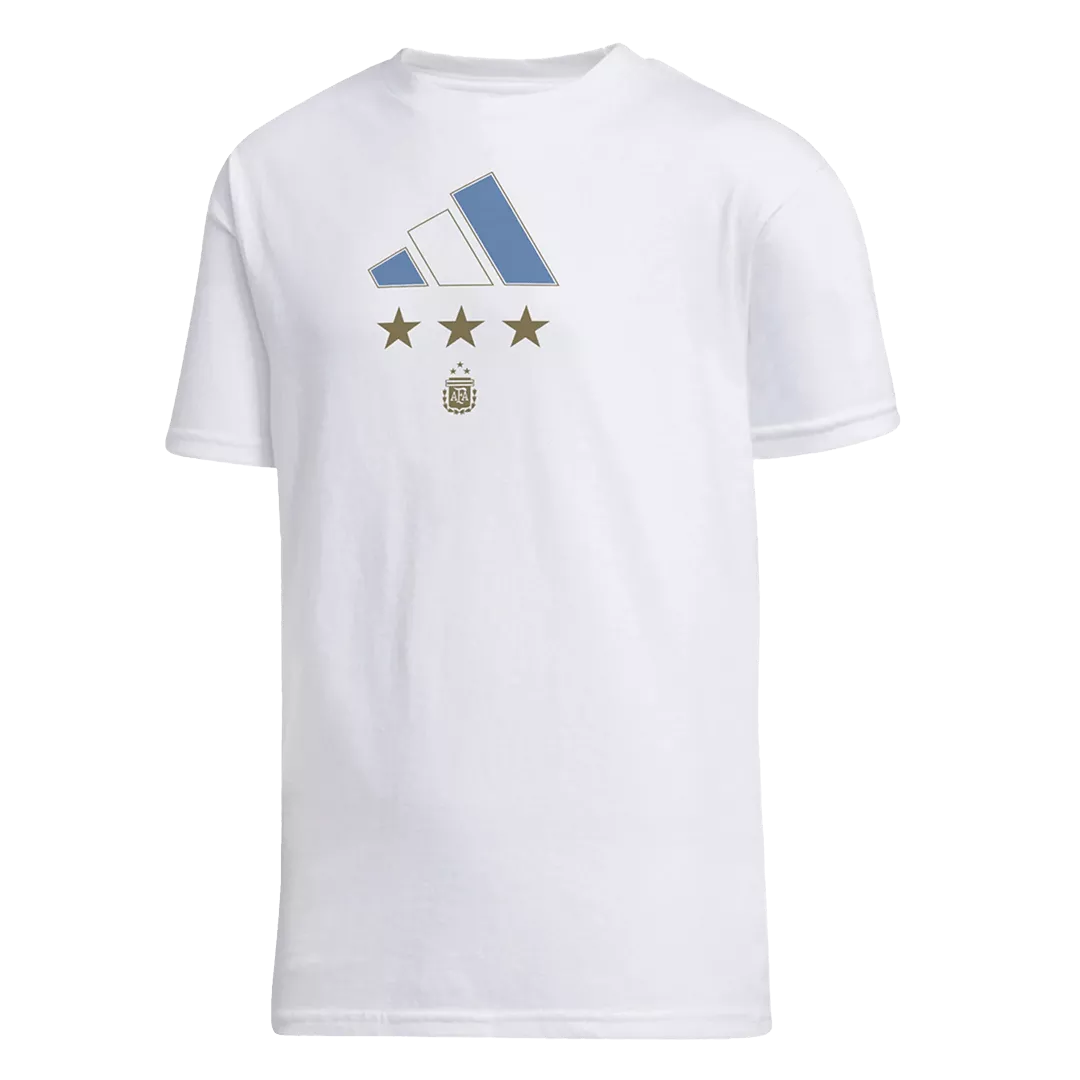 Argentina Winners T-Shirt 2022 - White - gogoalshop
