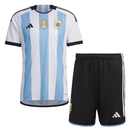 Argentina Home Jerseys Kit 2022 -Three Stars - gogoalshop