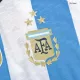 Champions Argentina 3 Stars Home Authentic Jersey 2022 - gogoalshop