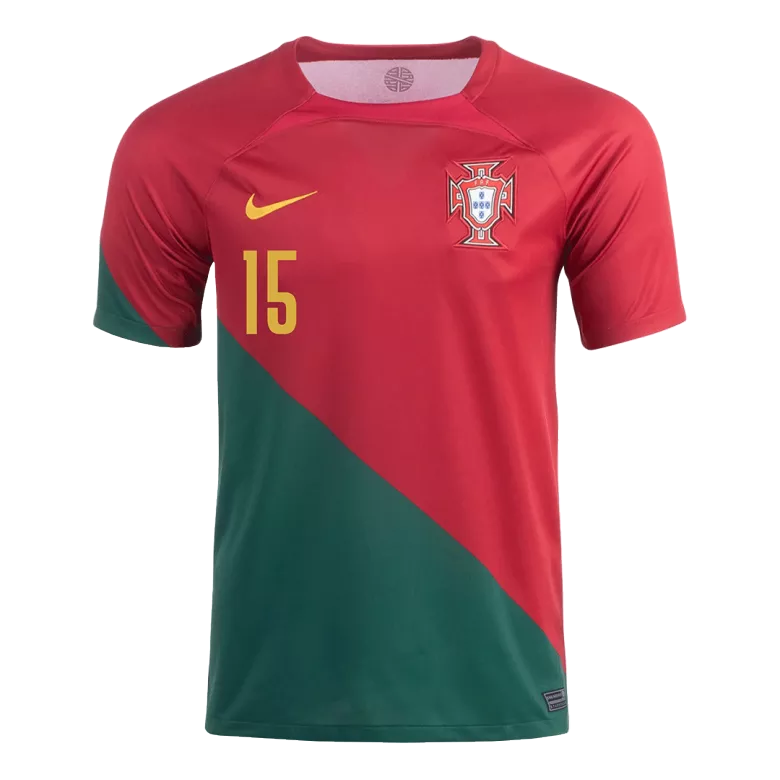 R. LEÃO #15 Portugal Home Jersey World Cup 2022 - gogoalshop