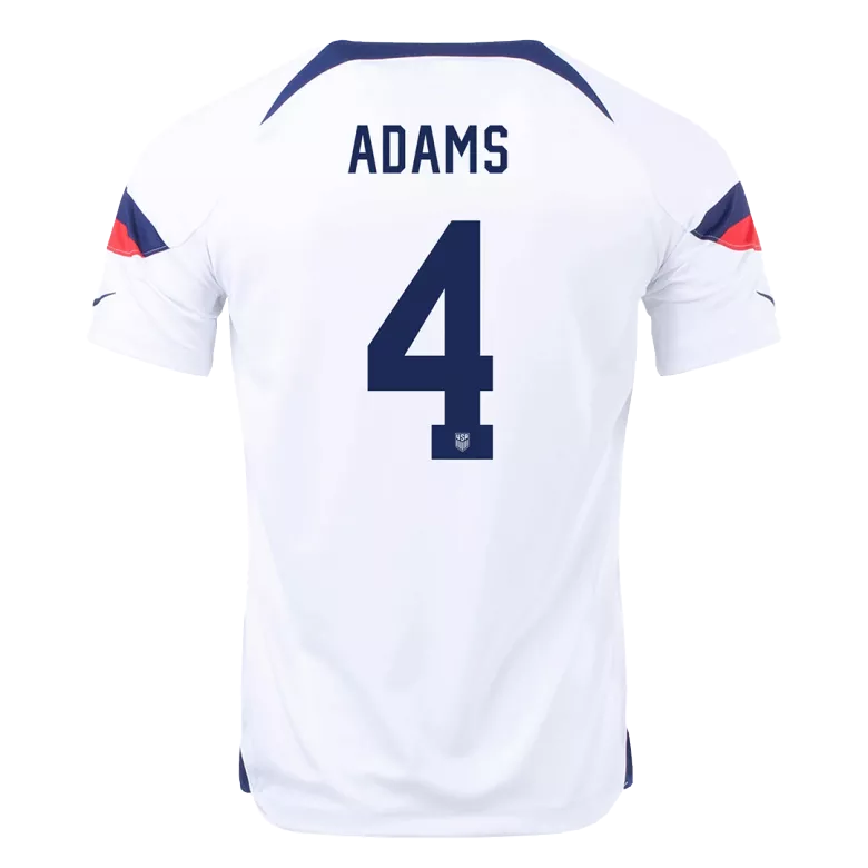 ADAMS #4 USA Home Jersey World Cup 2022 - gogoalshop