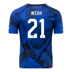 WEAH #21 USA Away Jersey World Cup 2022 - gogoalshop