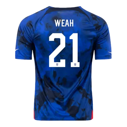WEAH #21 USA Away Jersey World Cup 2022 - gogoalshop
