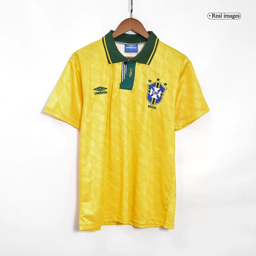 Vintage Soccer Jersey Brazil Home 91/93 Women