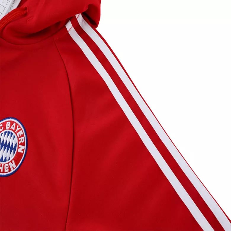 Bayern Munich Hoodie Tracksuit 2022/23 Red - gogoalshop