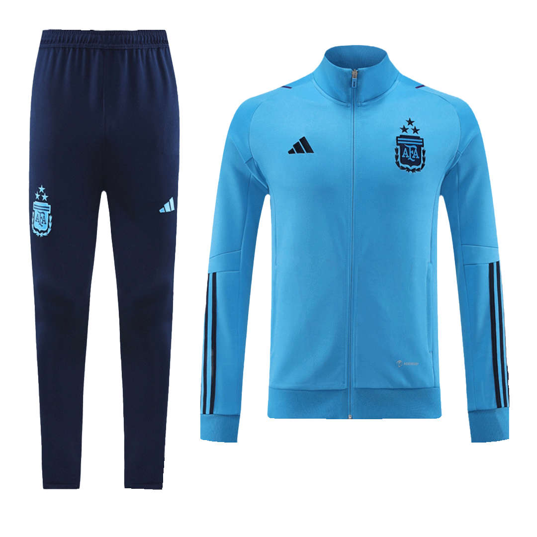 Argentina Jacket Tracksuit 2022 Blue | Gogoalshop