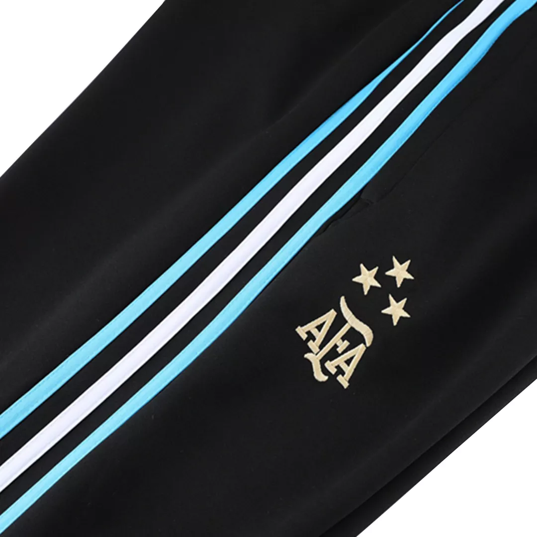 Argentina Jacket Tracksuit 2022 White&Black-Three Stars - gogoalshop