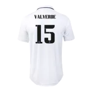VALVERDE #15 Real Madrid Home Authentic Jersey 2022/23 - gogoalshop