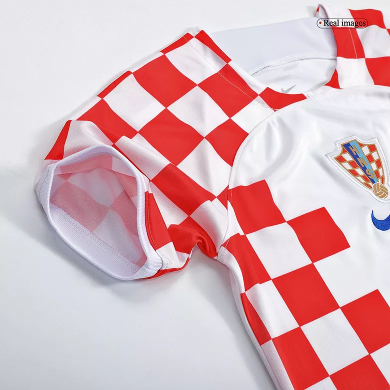 Croatia Home World Cup Kids Jerseys Kit 2022 - gogoalshop