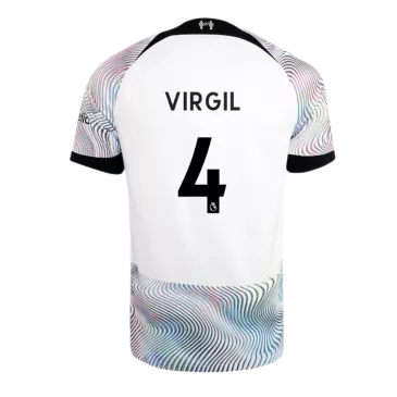 VIRGIL #4 Liverpool Away Authentic Jersey 2022/23 - gogoalshop