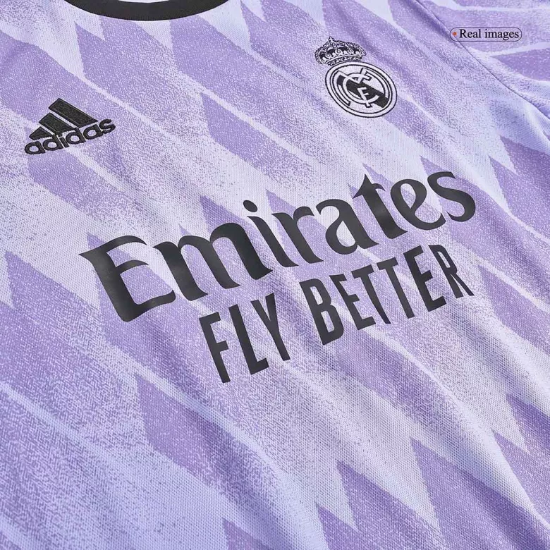 Real Madrid Away Long Sleeve Soccer Jersey 2022/23 - gogoalshop
