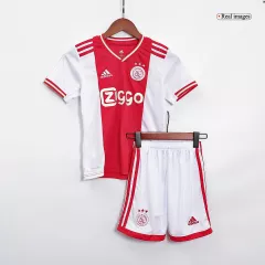 Ajax Home Kit 2022/23 By Adidas Kids - gogoalshop