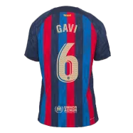 GAVI #6 Barcelona Home Authentic Jersey 2022/23 - gogoalshop