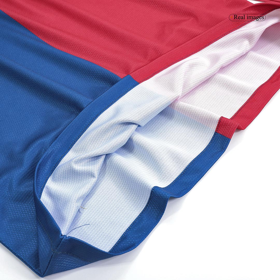 Retro Soccer Jersey Barcelona Home Long Sleeve 2008/09 - UCL Final - gogoalshop