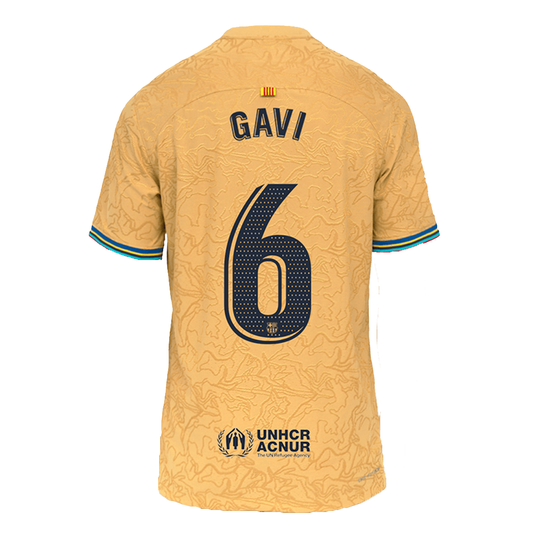 GAVI #6 Barcelona Away Authentic Jersey 2022/23 | Gogoalshop