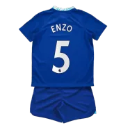 ENZO #5 Chelsea Home Kids Jerseys Kit 2022/23 - gogoalshop