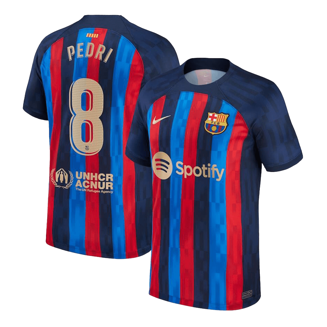 FC Barcelona PEDRI 8 ジャージ Fan Version Football Shirt FC Barcelona 2025/26 Fan Version Home