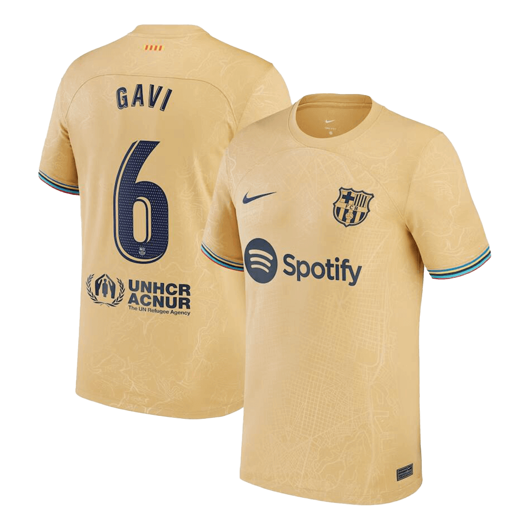 GAVI #6 Barcelona Away Jersey 2022/23 | Gogoalshop