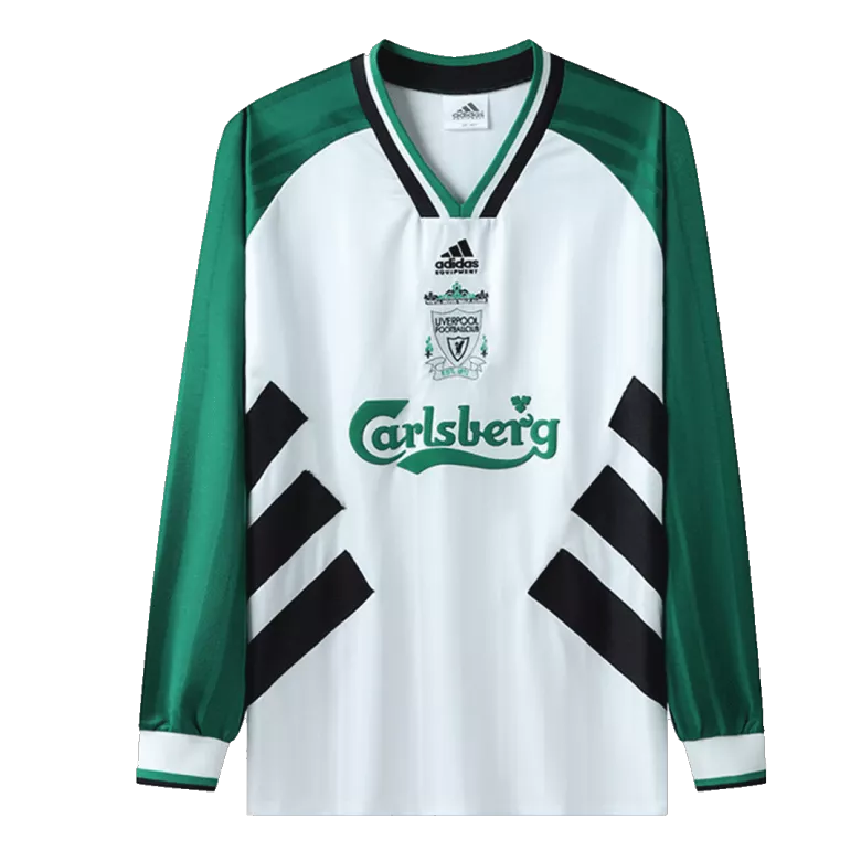 Besmettelijke ziekte Verrassend genoeg Tijdig Vintage Soccer Jersey Liverpool Away Long Sleeve 93/95 | Gogoalshop
