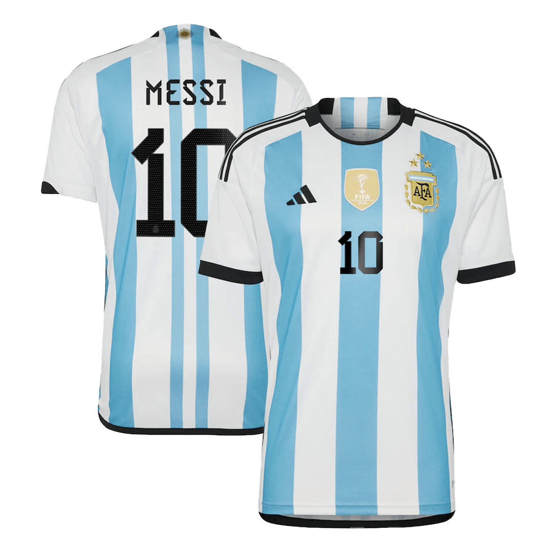 New MESSI #10 Argentina Home 2022 Champion Jersey | Gogoalshop