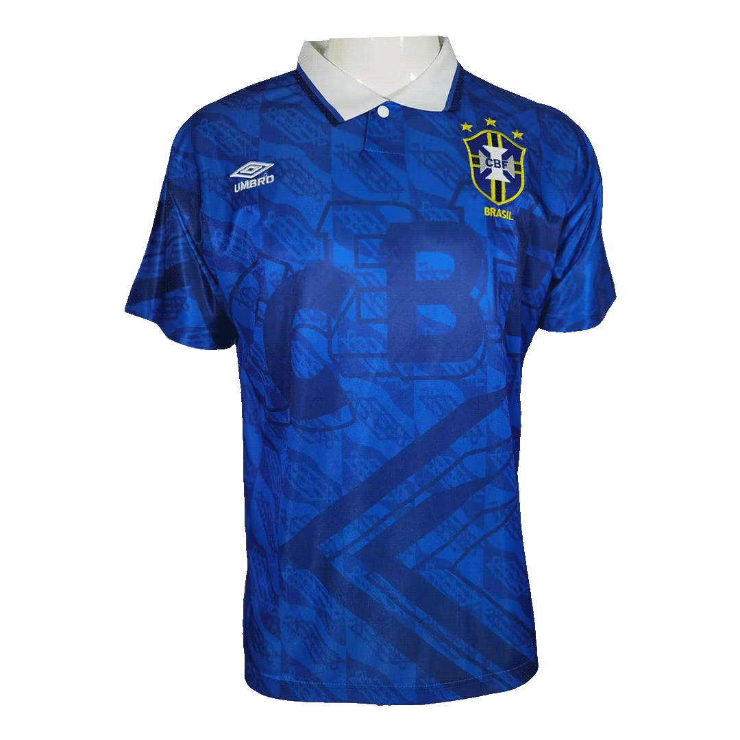 Vintage Soccer Jersey Brazil Away 91/93 | Gogoalshop