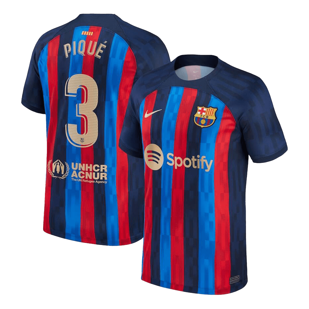 PIQUÉ #3 Barcelona Home Jersey 2022/23 | Gogoalshop
