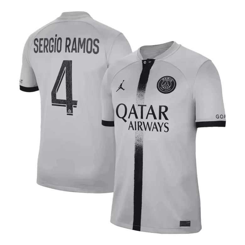SERGIO RAMOS #4 PSG Away Soccer Jersey 2022/23 - gogoalshop