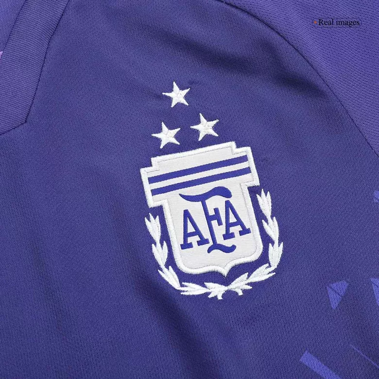 Argentina Away Long Sleeve Soccer Jersey 2022 - gogoalshop