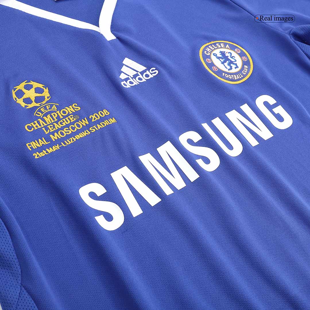 Retro Soccer Jersey Chelsea Home 2008 - UCL Final - gogoalshop